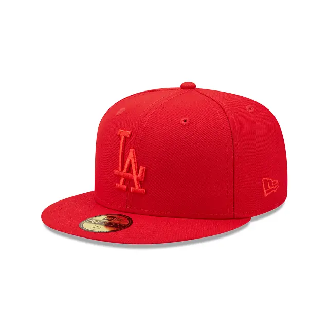 Los Angeles Dodgers Scarlet Red with Red UV Detail 59Fifty Fitted Cap