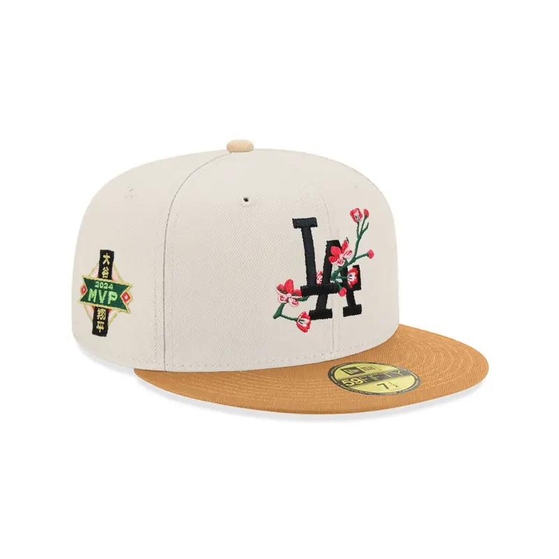 Los Angeles Dodgers Stone Bronze 2024 MVP SP59Fifty Fitted Cap