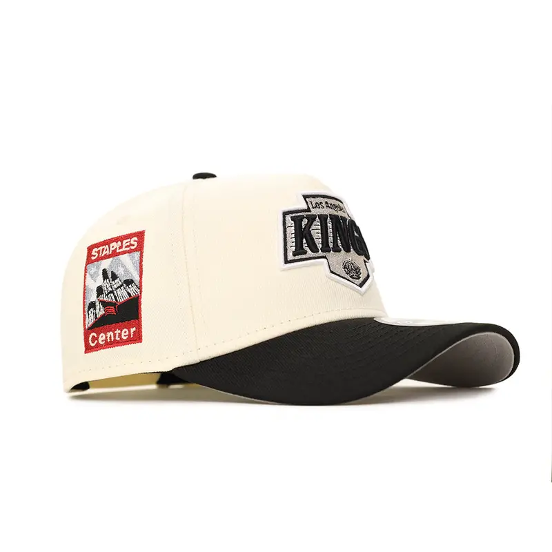 Los Angeles Kings Chrome Black Staples Center Tribute 9Forty A-Frame Snapback