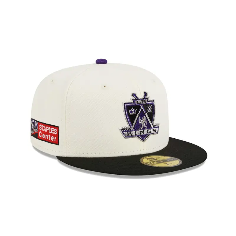 Los Angeles Kings Chrome-Black Two-Tone Staples Center Fitted Cap (SP 59Fifty)