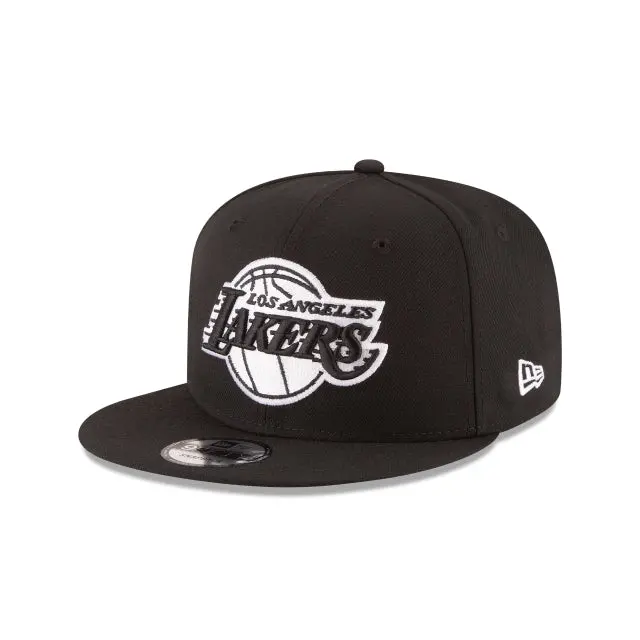 Los Angeles Lakers 9Fifty Black-and-White Snapback Cap