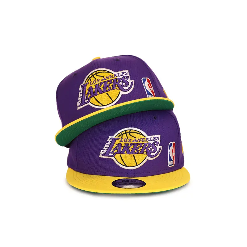 Los Angeles Lakers Black Letter Arch Cap – 9Fifty Snapback