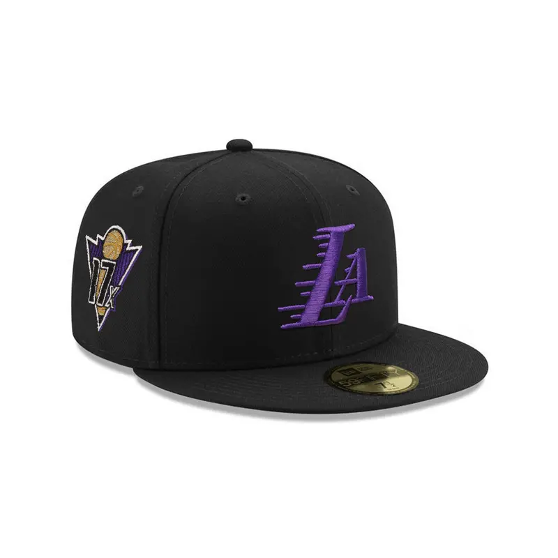 Los Angeles Lakers Purple & Black 17X Champions SP 59Fifty Fitted Cap