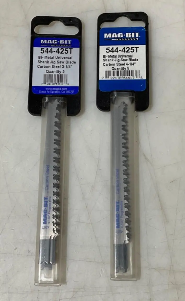 Mag-Bit 544-425T Bi-Metal Universal Jigsaw Blades (2–5 Pack)