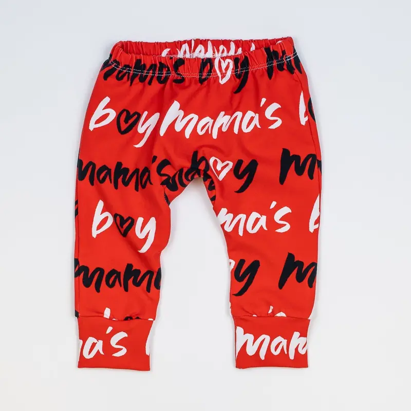 ‘Mama’s Boy’ Gusseted Baby Pants