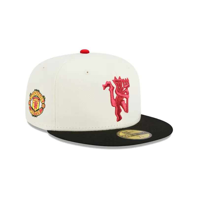 Manchester United Alternate Logo Cap – Chrome & Black Two-Tone 59Fifty