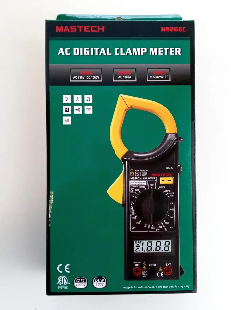 Mastech MS266C 750V True RMS Digital Clamp Meter