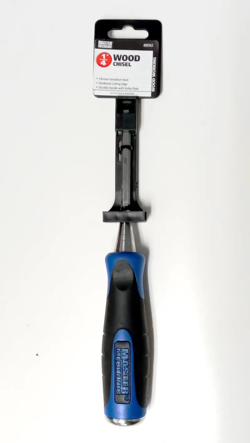 Master Mechanic 1/4″ Miniature Wood Chisel — For Fine Inlays & Tight Spaces