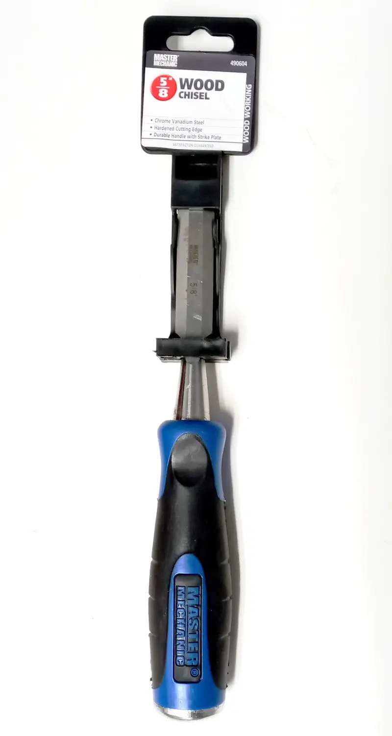 Master Mechanic 5/8″ General-Purpose Wood Chisel — Sharp, Heat-Treated Edge