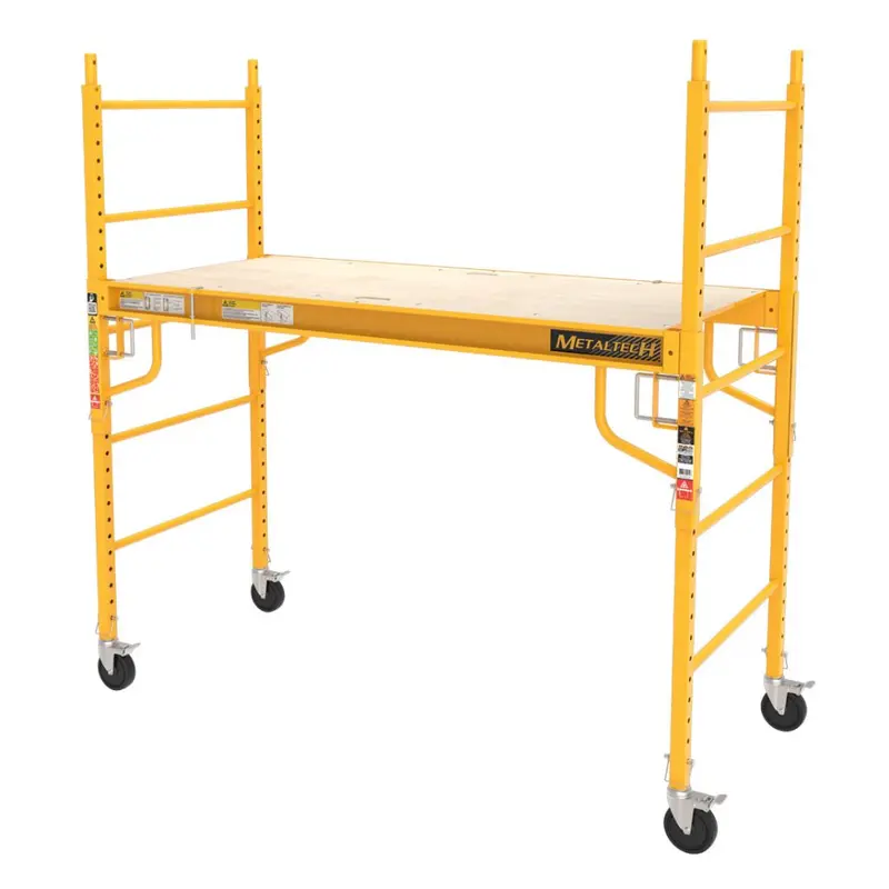 MetalTech Jobsite Series 6-Foot Baker Scaffold with 5-Inch Swivel Casters