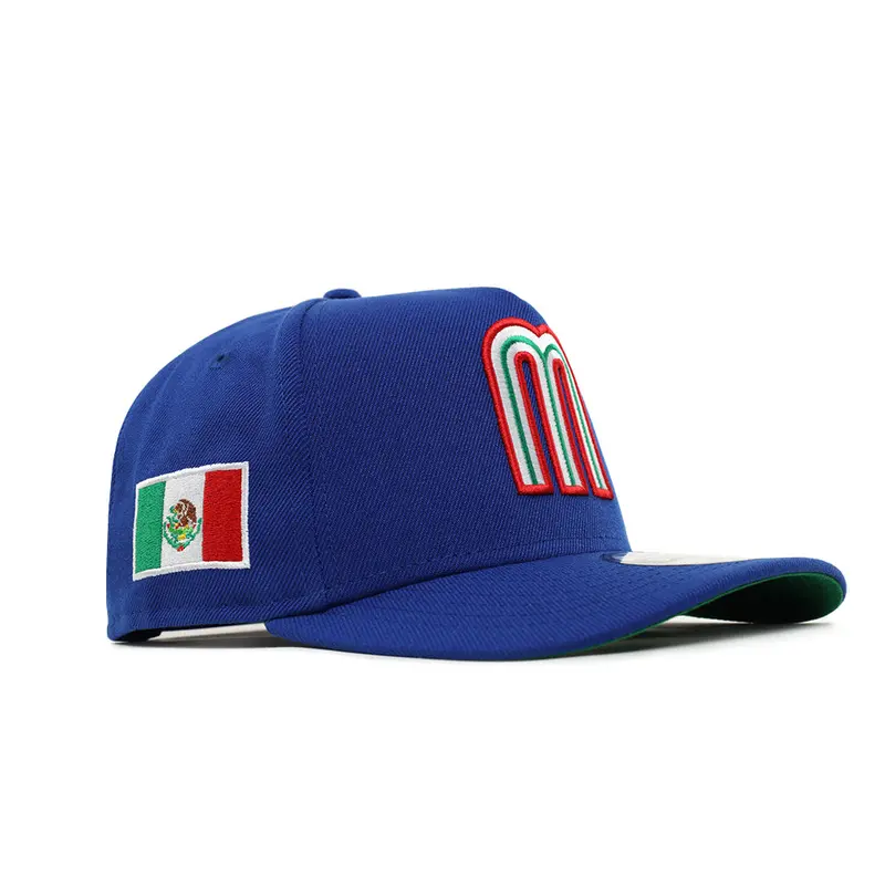 Mexico WBC Royal Flag 9Fifty A-Frame Snapback