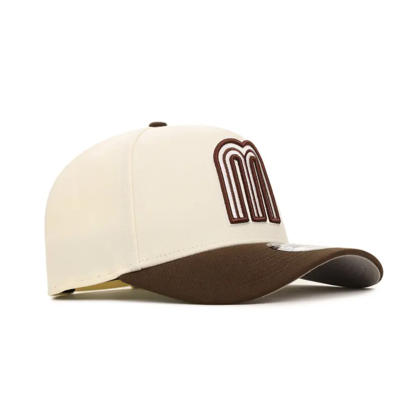 Mexico World Baseball Classic Chrome Brown Two-Tone SP 9Forty A-Frame Snapback
