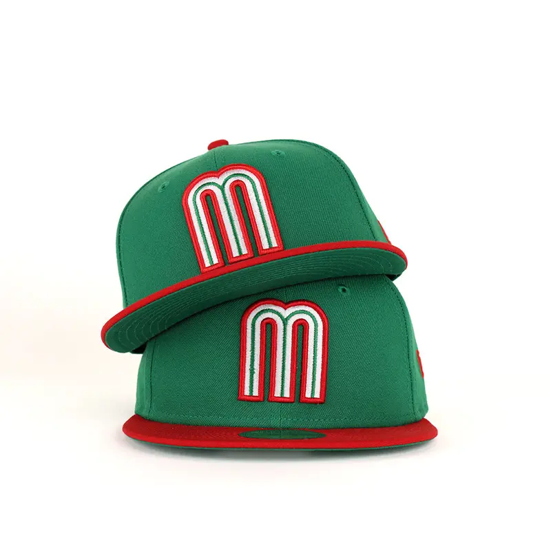 Mexico World Baseball Classic Green & Red SP 59Fifty Fitted Cap