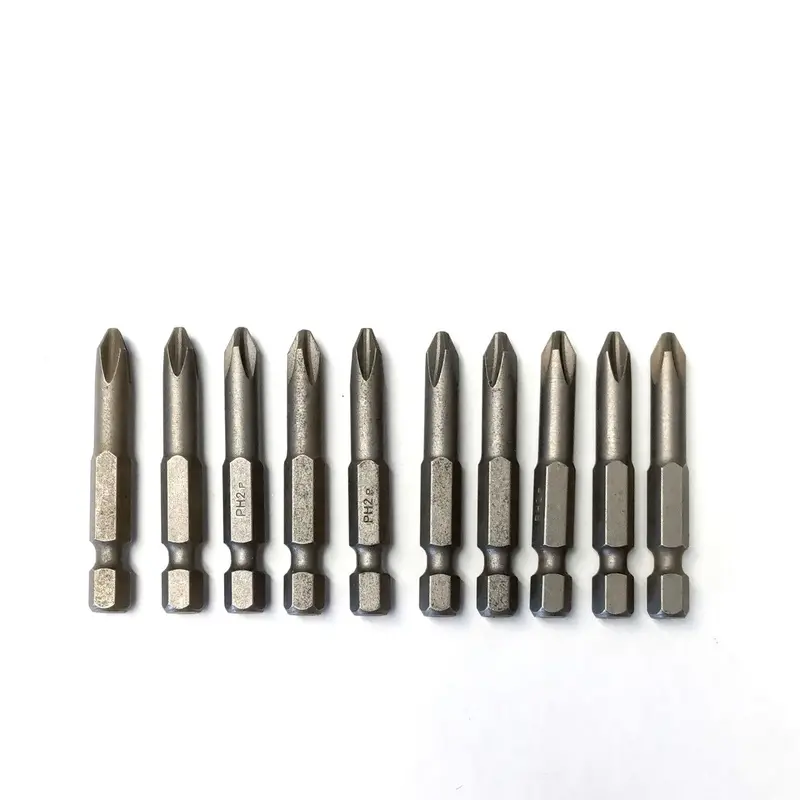 Milwaukee 48-30-1520 #2 Phillips Screw Bit Tips – 2″ Length, 10-Pack for Cordless Drivers & Impact Tools