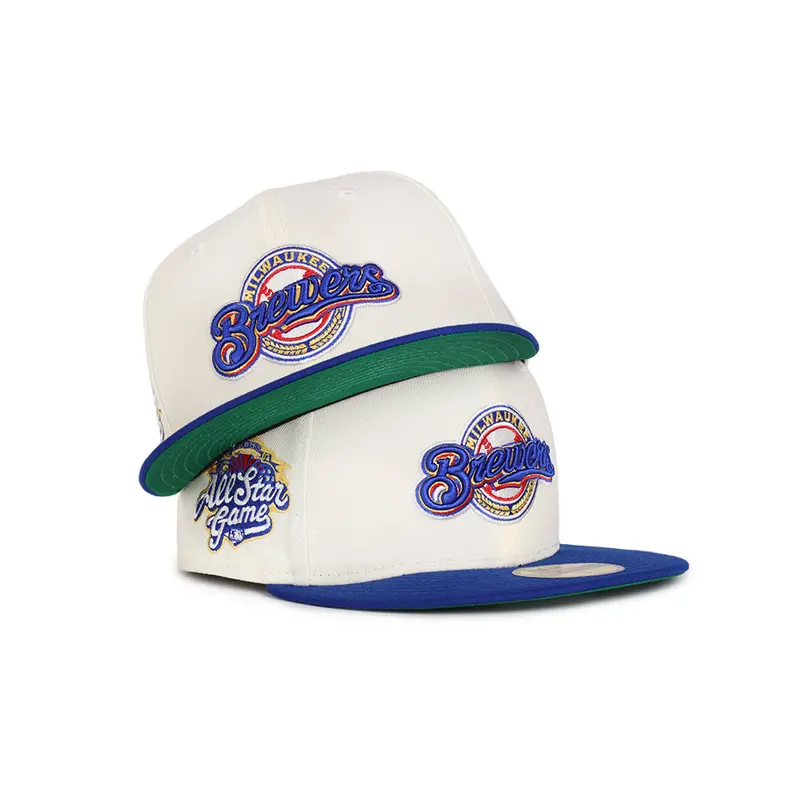 Milwaukee Brewers 2002 All-Star Game Cap – Chrome & Royal 59Fifty Fitted