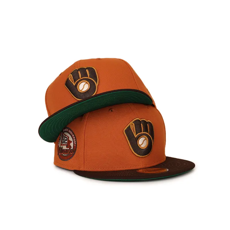 Milwaukee Brewers 25th Anniversary Fall Collection 59Fifty Fitted Cap
