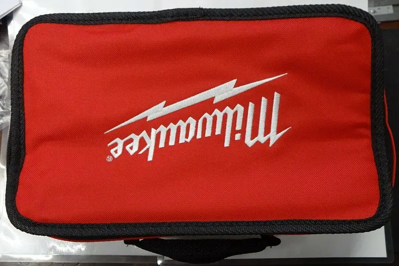 Milwaukee Compact Canvas Tool Case – 12 x 7 x 3.3 Inches