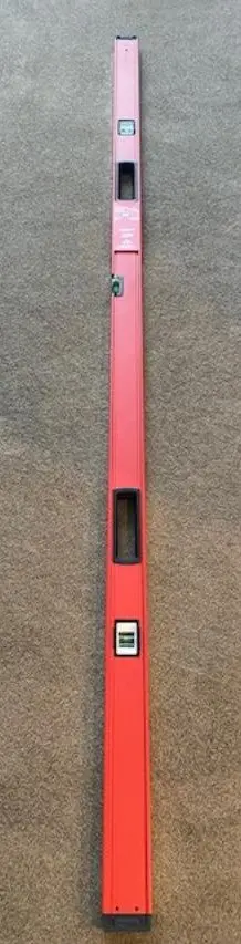 Milwaukee MLBX78 78-Inch REDSTICK Box Level