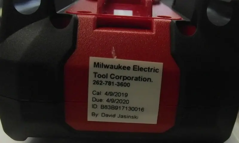 Milwaukee True-RMS Digital Multimeter – Model 2217-20NST, NIST-Traceable Calibration