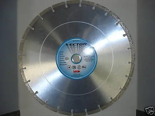 MK Dry-Cut Diamond Blade – 14-Inch Segmented for Masonry
