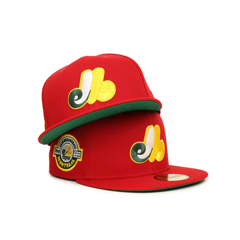 Montreal Expos Scarlet Red Club de Baseball SP 59Fifty Fitted Cap