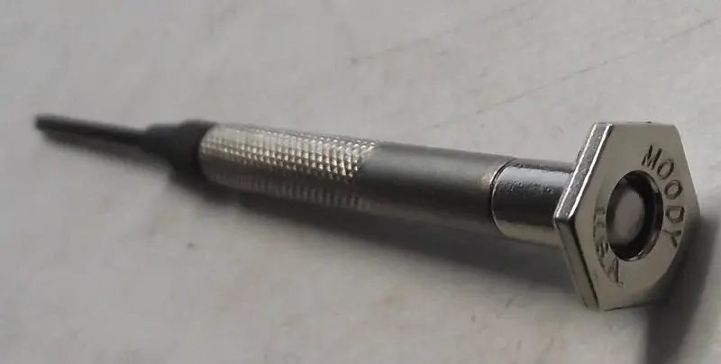 Moody Tools 52-1531 #0 Phillips Screwdriver – Forged Chromium Vanadium Steel, USA-Crafted