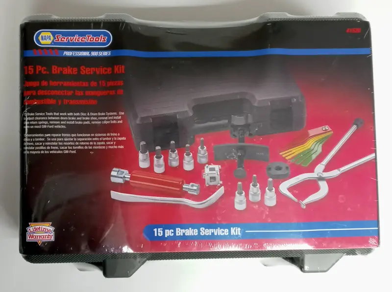 NAPA 900 Series Professional Brake Service Kit – 15-Piece Set
