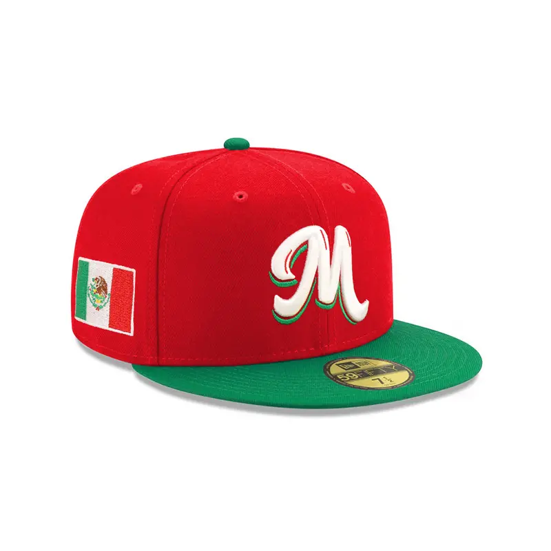New Era Mexico Serie del Caribe Red & Green Two-Tone 59Fifty Fitted Cap