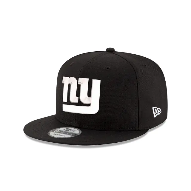 New York Giants NFL Black-and-White Basic 9Fifty Snapback