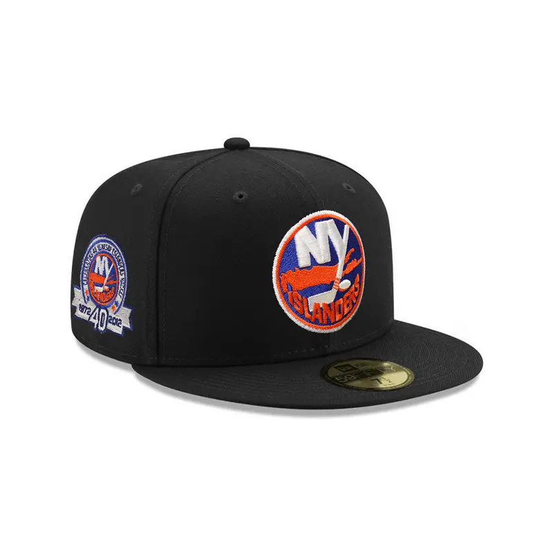 New York Islanders 40th Anniversary Black Fitted Hat – NHL 59Fifty Cap