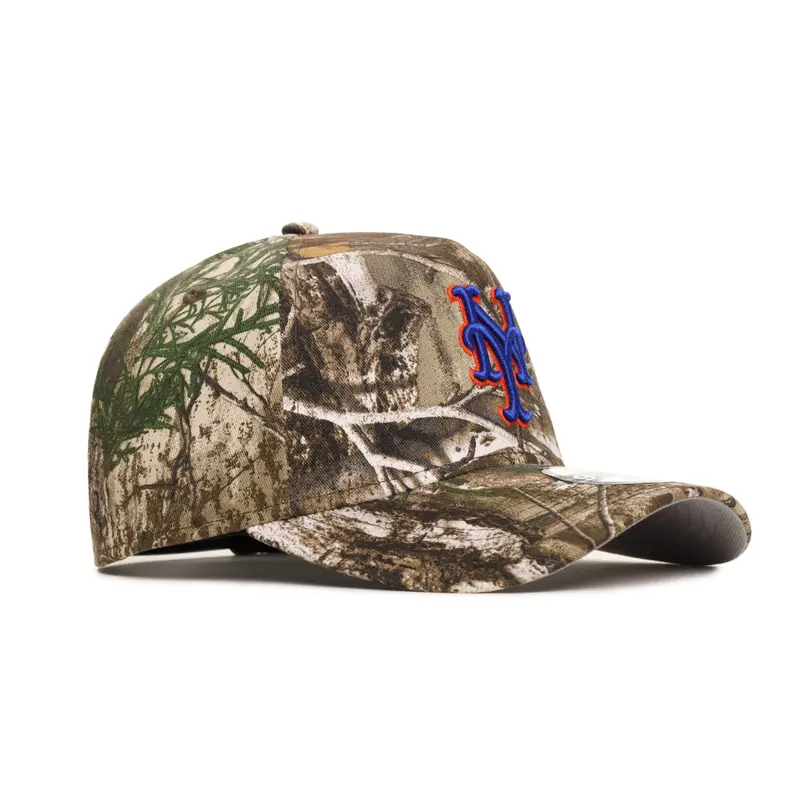 New York Mets Realtree Camo 9Forty A-Frame Adjustable Cap