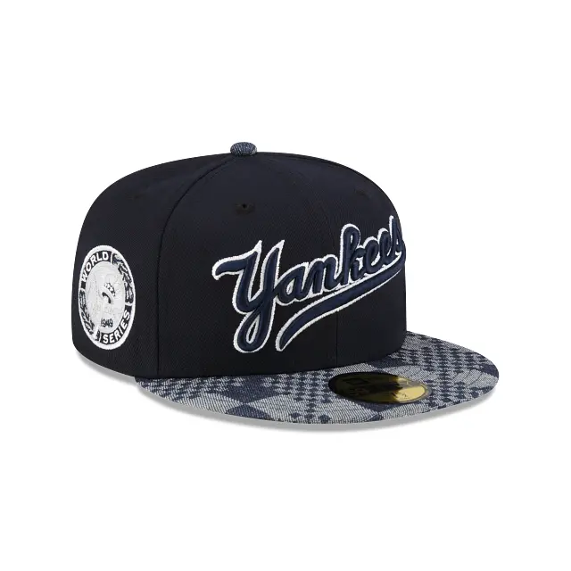 New York Yankees 1949 World Series Navy Denim Two-Tone 59Fifty Fitted Cap