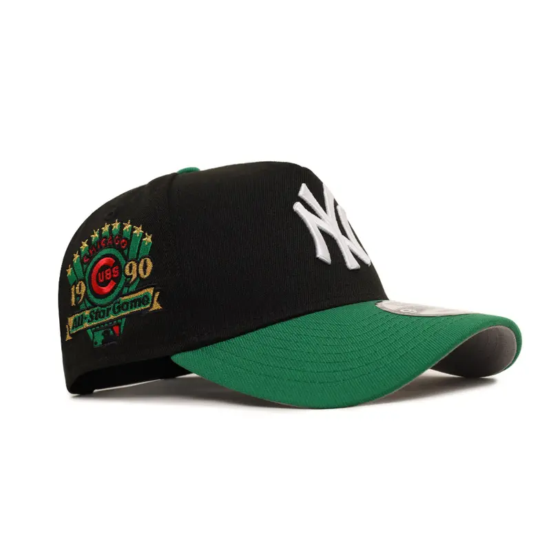 New York Yankees 1990 All-Star Game Black & Green 9Forty A-Frame Snapback