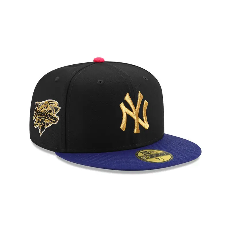 New York Yankees Black & Royal 2000 World Series Championship 59Fifty Fitted Cap
