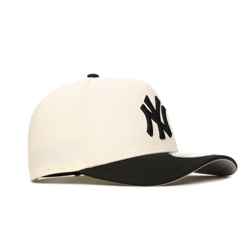 New York Yankees Chrome & Black Two-Tone 9Forty A-Frame Snapback
