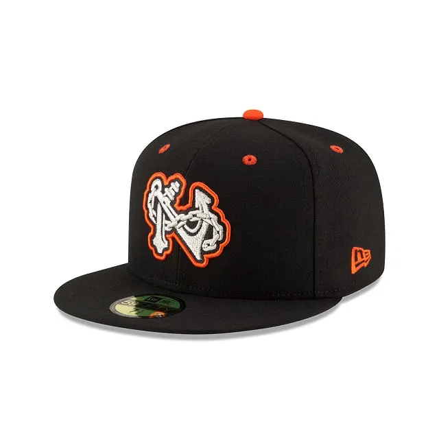 Norfolk Tides MiLB Authentic 59Fifty Fitted Cap