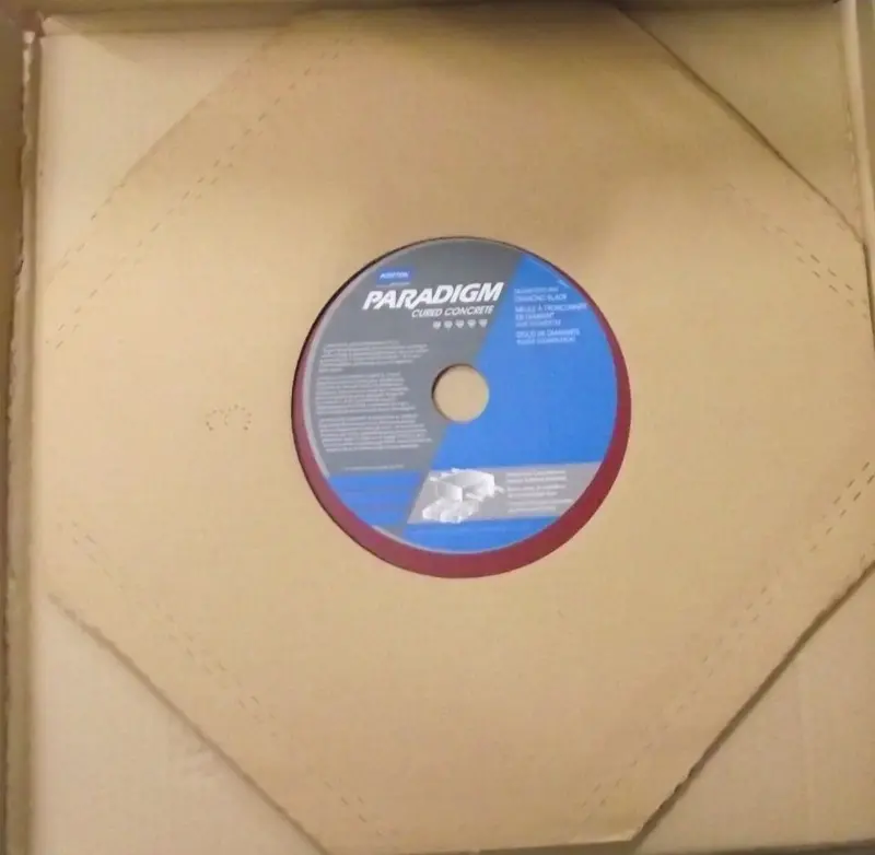 Norton Paradigm 14-Inch Diamond Saw Blade – For Cured Concrete Cutting