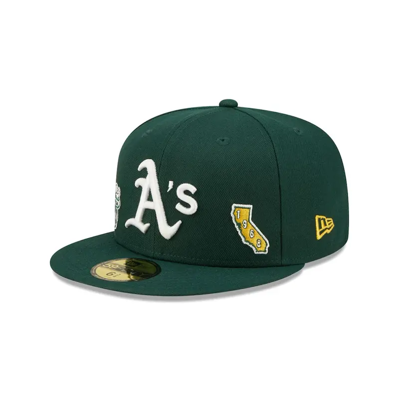 Oakland Athletics Identity Edition 59Fifty Fitted Cap