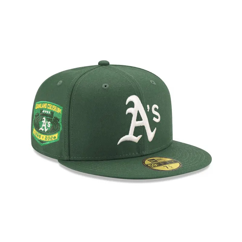 Oakland Athletics Oakland Coliseum Green 59Fifty Fitted Cap