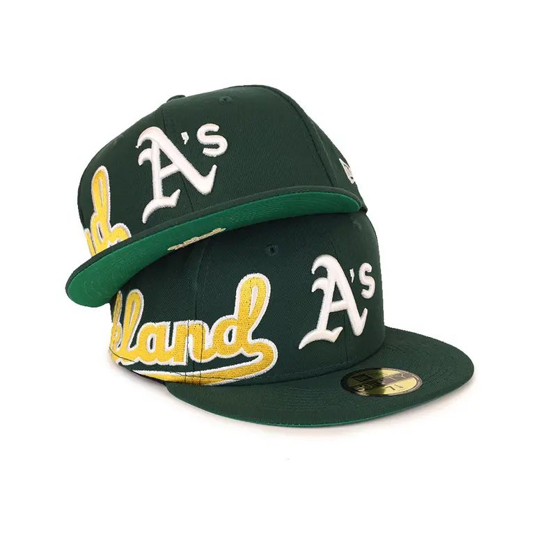 Oakland Athletics Side-Split Script SP 59Fifty Fitted Cap
