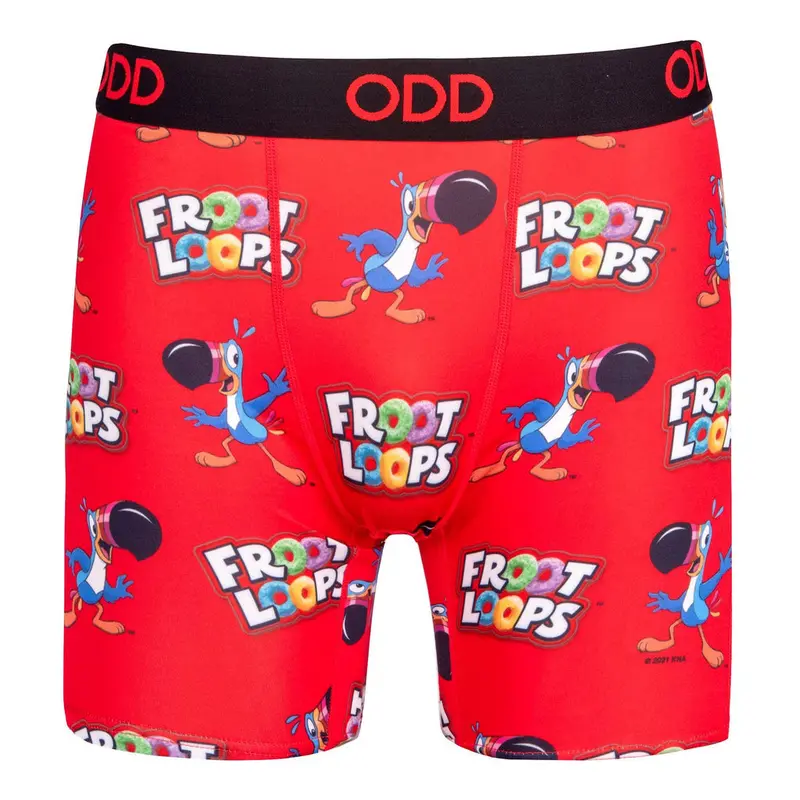 OddSox Froot Loops Rainbow Print Boxer Briefs