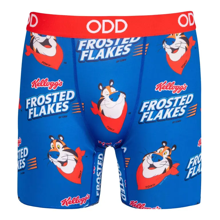 OddSox Frosted Flakes Cereal-Themed Boxer Briefs