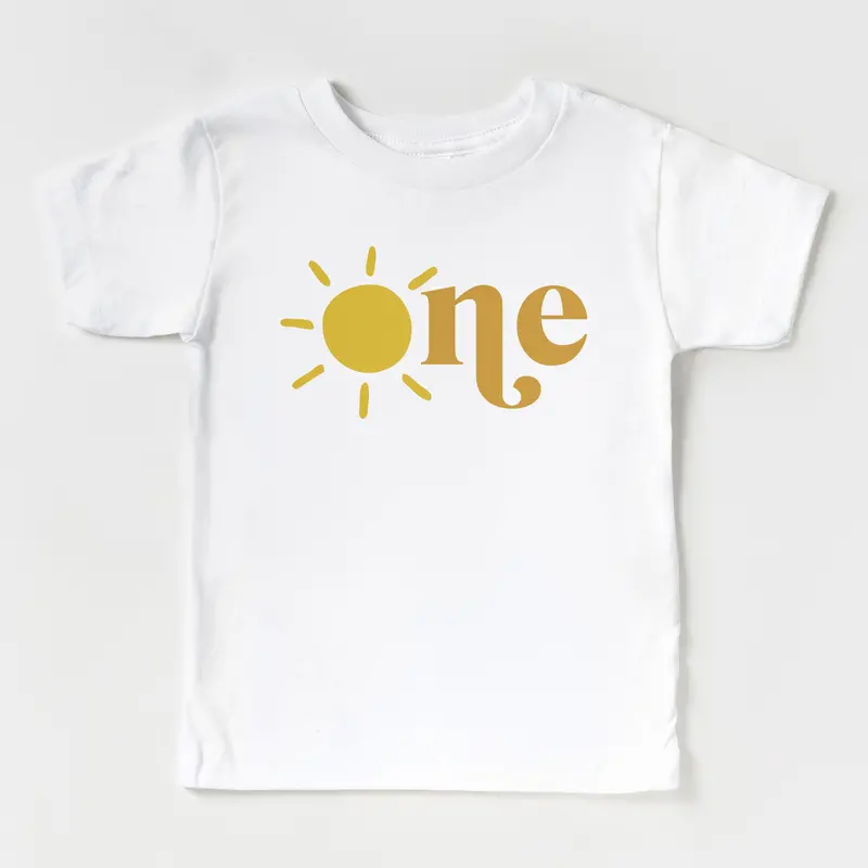 One Sun in Orange Infant T-Shirt