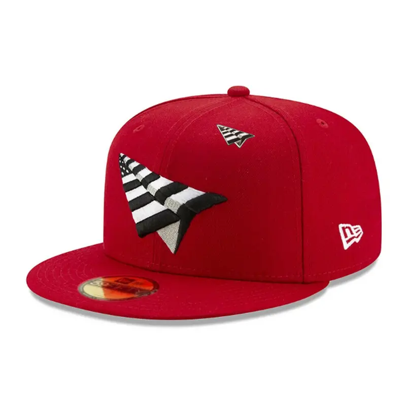 Paper Planes Crimson Crown Red 59Fifty Fitted Baseball Cap