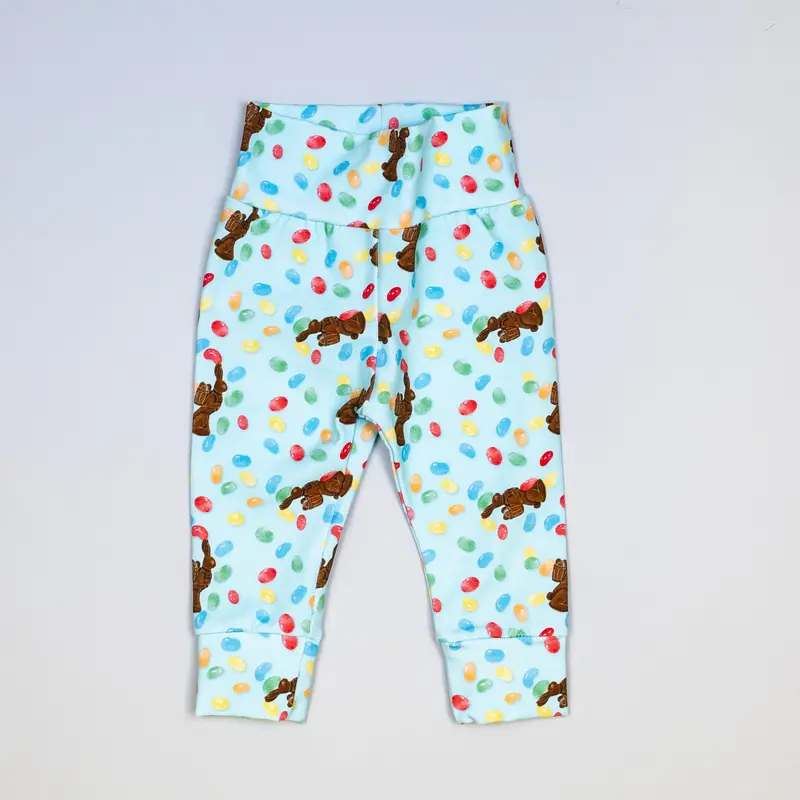 Pastel Easter Treats Print Leggings for Toddlers
