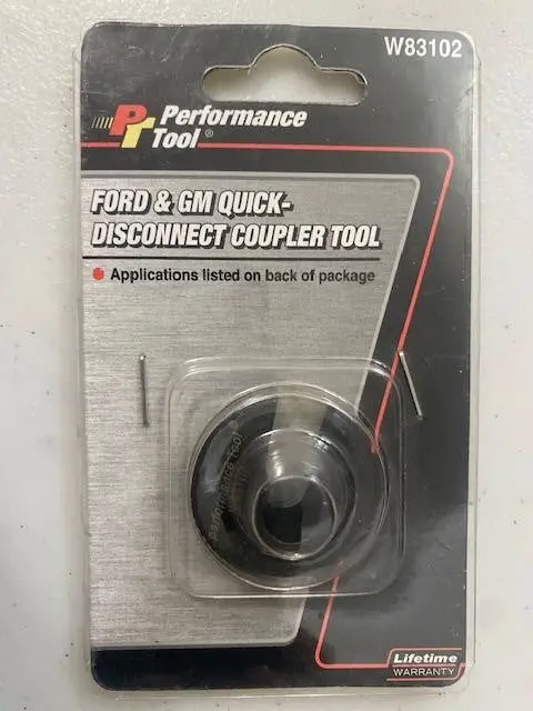 Performance Tool W83102 Quick-Disconnect Coupler Tool for Ford & GM Vehicles