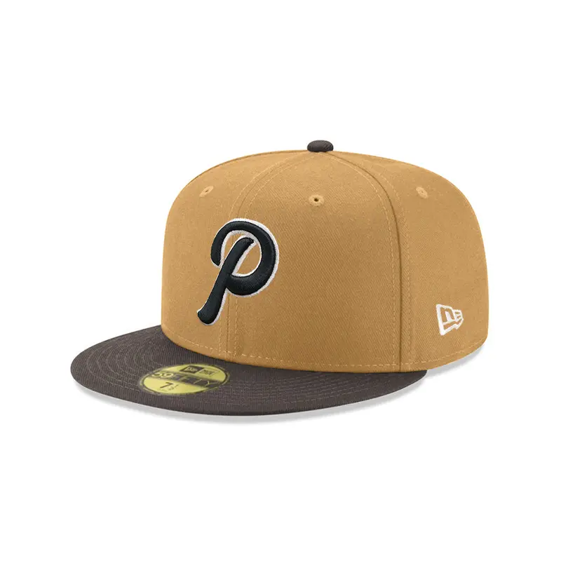 Pericos de Puebla Bronze-Gray Two-Tone 59Fifty Fitted Cap