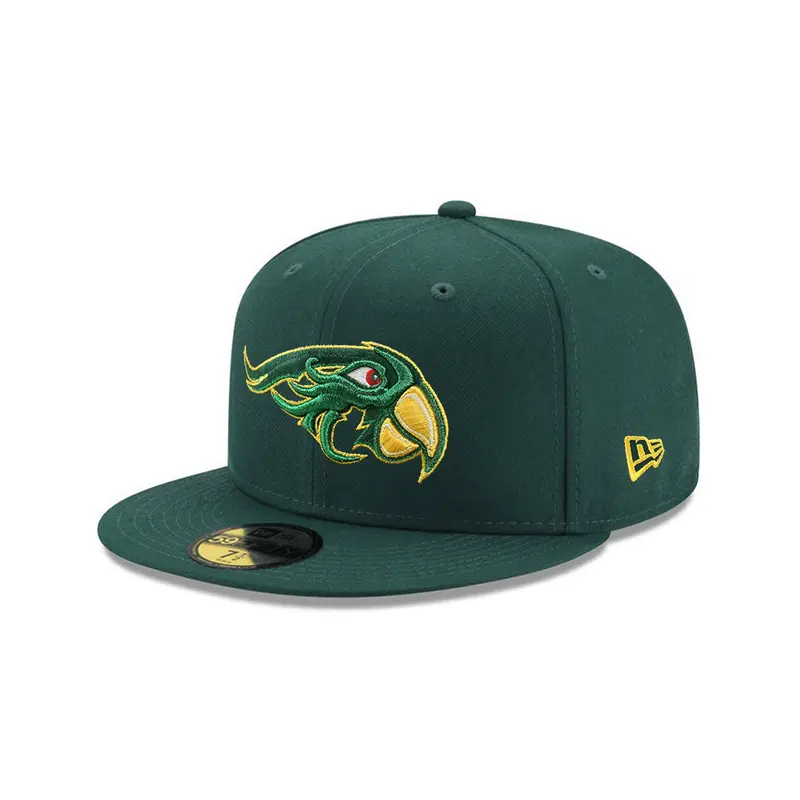 Pericos de Puebla Dark Green 59Fifty Fitted Baseball Cap