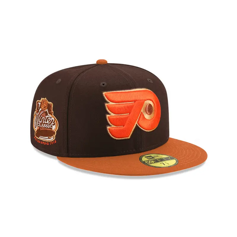 Philadelphia Flyers Winter Classic Brown and Rust Two-Tone SP 59Fifty Fitted Cap