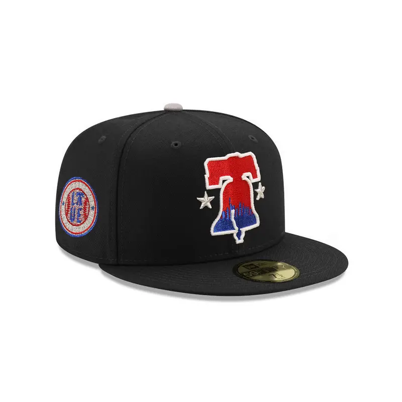 Philadelphia Phillies City Connect ‘Brotherly Love’ Crest Cap – SP 59Fifty Black Fitted